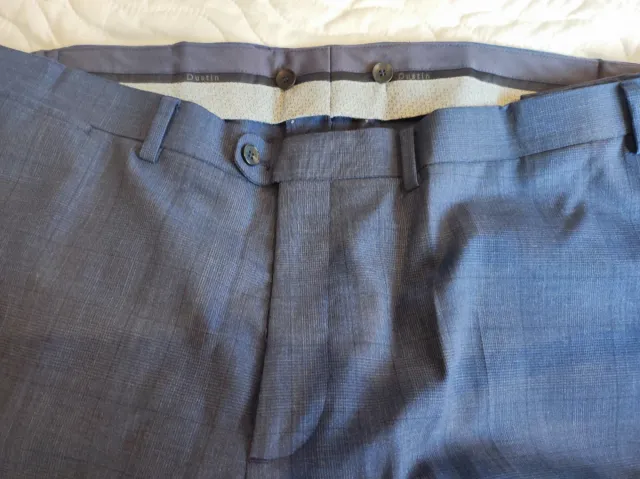 Traje de caballero Dustin azul cuadros