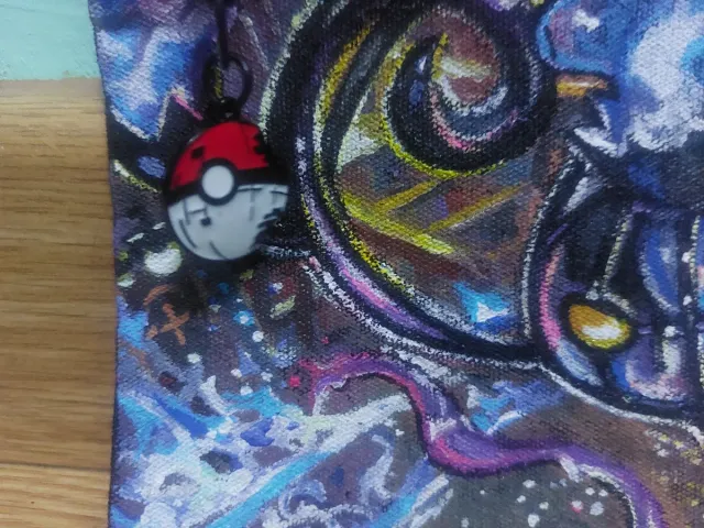 Estuche neceser pintado Pokémon Chandelure