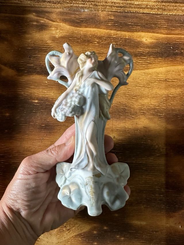 Figura Ángel con Niños Navidad