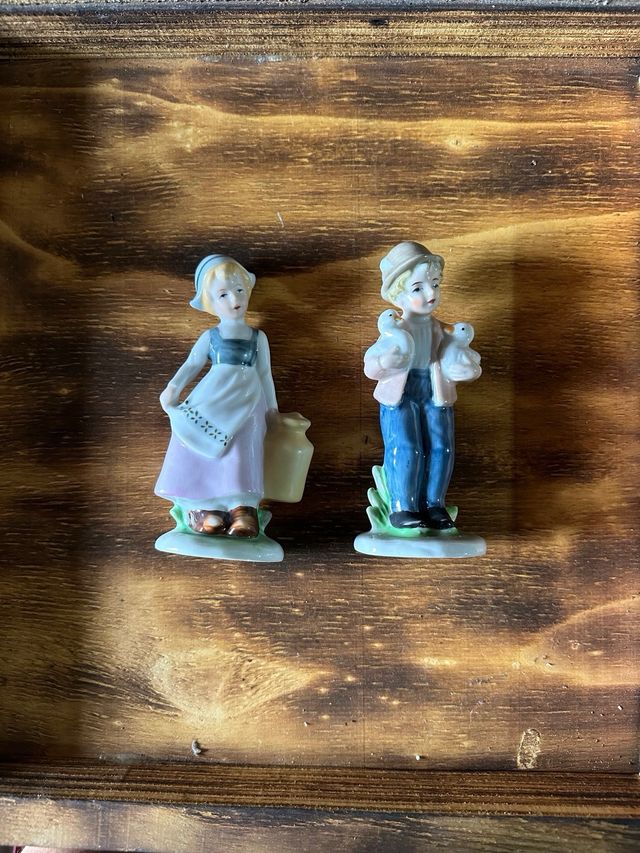 Figura Ángel con Niños Navidad