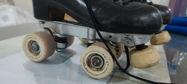 Patines patinaje artístico clásicos 4 ruedas