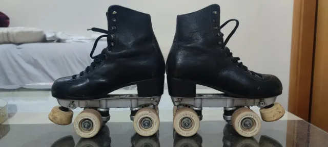 Patines patinaje artístico clásicos 4 ruedas