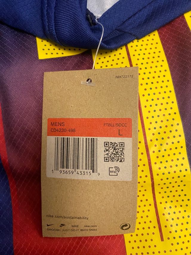 Camiseta FC Barcelona Talla L Nike