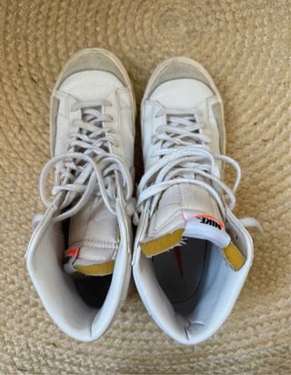 Zapatillas Nike Blazer Botín Rosa Blanco