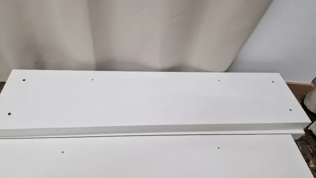 8 Estantes de pared LACK de IKEA Blanco 110x26 cm