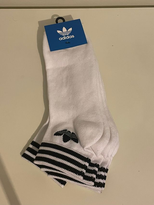 Calcetines Adidas Rayas Negras Talla Única