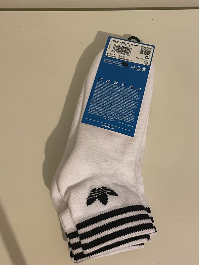 Calcetines Adidas Rayas Negras Talla Única