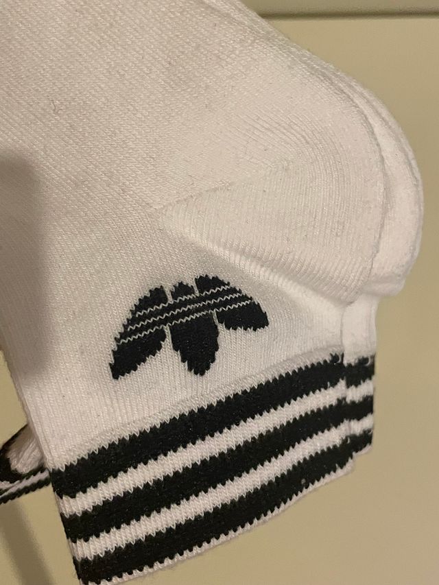 Calcetines Adidas Rayas Negras Talla Única