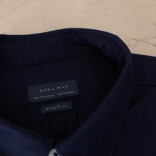 Camicia Zara uomo con toppe