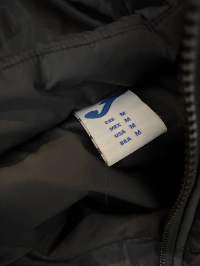 Abrigo Joma Negro y Gris Invierno