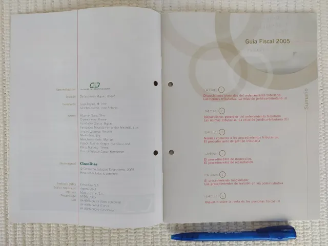 Guía fiscal 2005