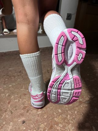 Zapatillas Asics 1130 Rosa/Blanco Talla 38