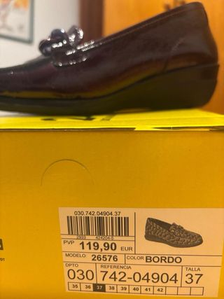Zapatos 24h Mujer Talla 38