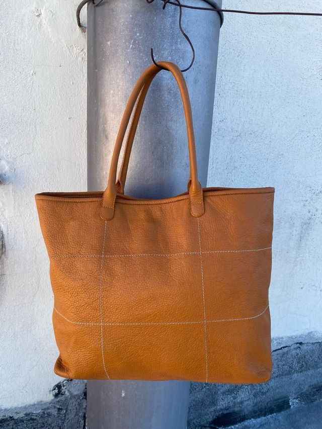 Furla Borsa Pelle Arancione Made in Italy