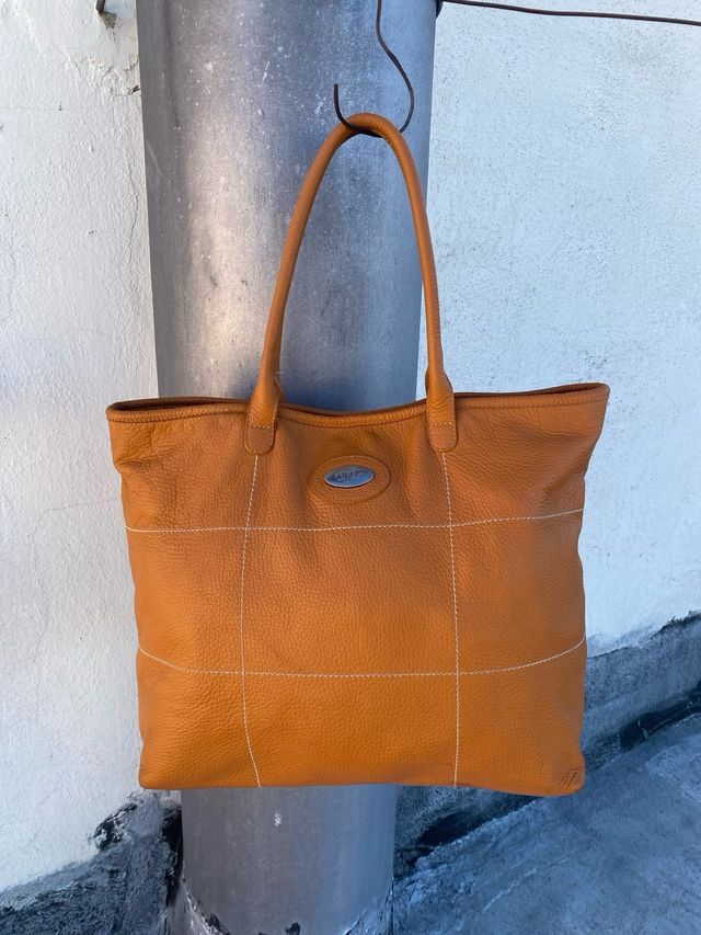 Furla Borsa Pelle Arancione Made in Italy