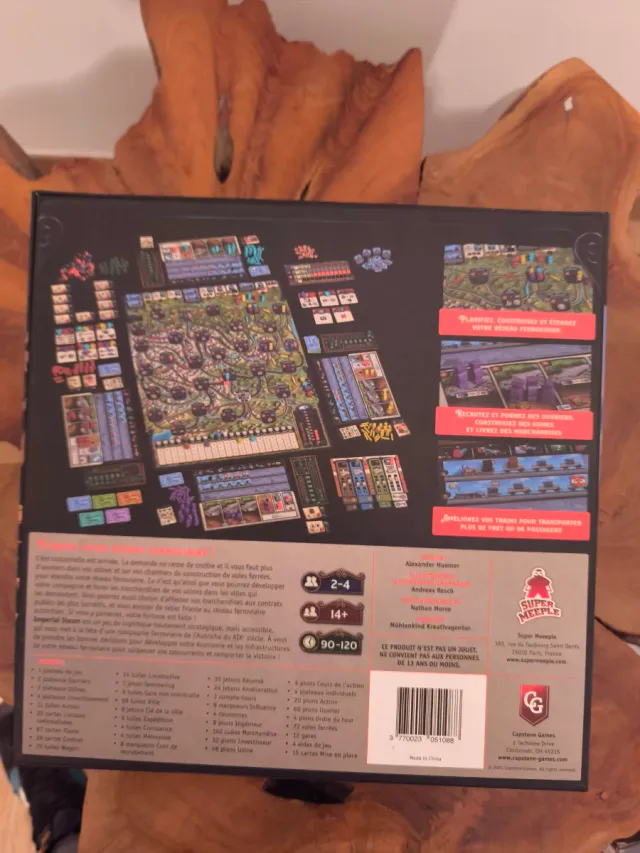 Imperial Steam - Juego de mesa