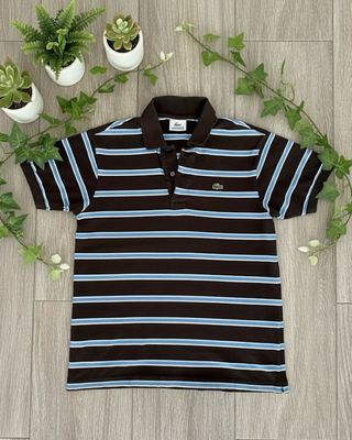Polo Lacoste vintage Exclusivo Retro (Y2K) | Marró