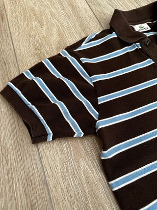 Polo Lacoste vintage Exclusivo Retro (Y2K) | Marró
