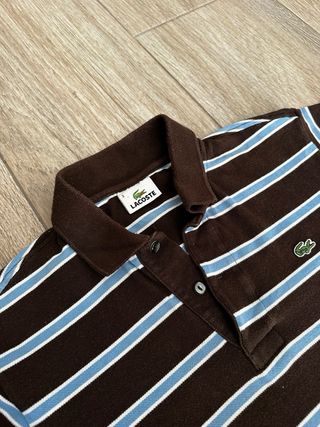 Polo Lacoste vintage Exclusivo Retro (Y2K) | Marró