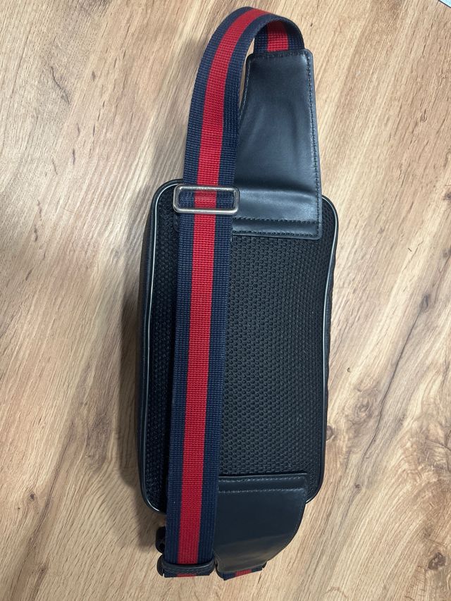 Riñonera Gucci Negra Multicolor