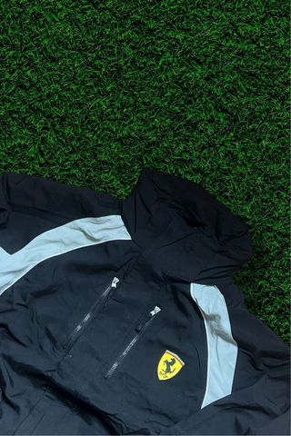 Chaqueta Ferrari Vintage Negra y Azul