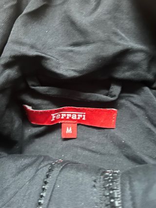 Chaqueta Ferrari Vintage Negra y Azul