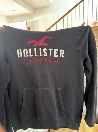 Sudadera Hollister Negra
