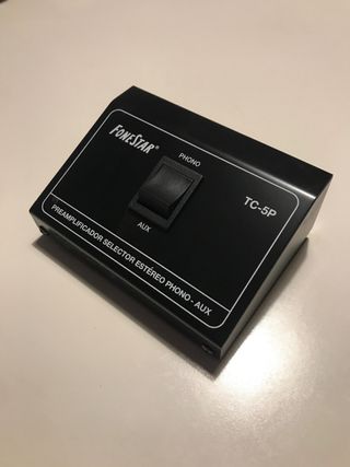 Fonestar TC-5P Preamplificador Selector Phono/Aux