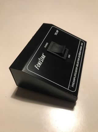 Fonestar TC-5P Preamplificador Selector Phono/Aux