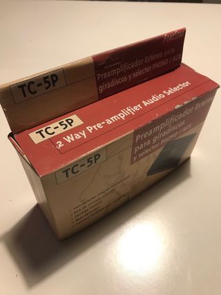 Fonestar TC-5P Preamplificador Selector Phono/Aux