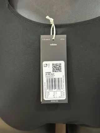 Bañador Adidas Negro Tallas Varias