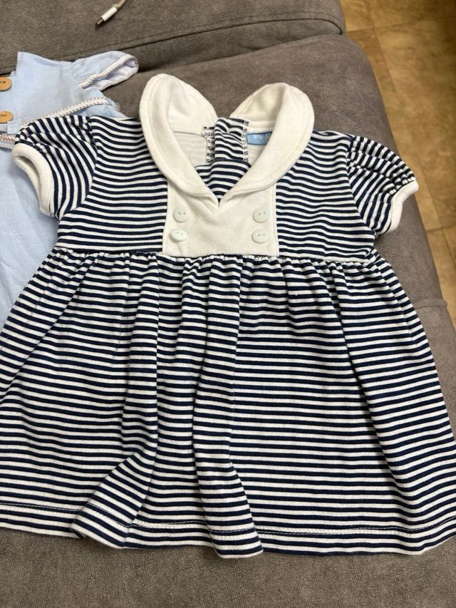 Lote 4 vestidos bebé