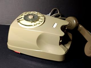 Telefono a disco vintage