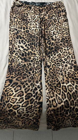 Pantaloni Pinko fantasia leopardata