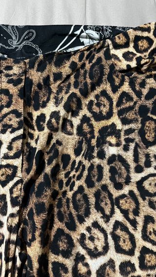 Pantaloni Pinko fantasia leopardata