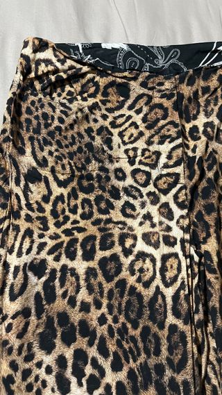 Pantaloni Pinko fantasia leopardata