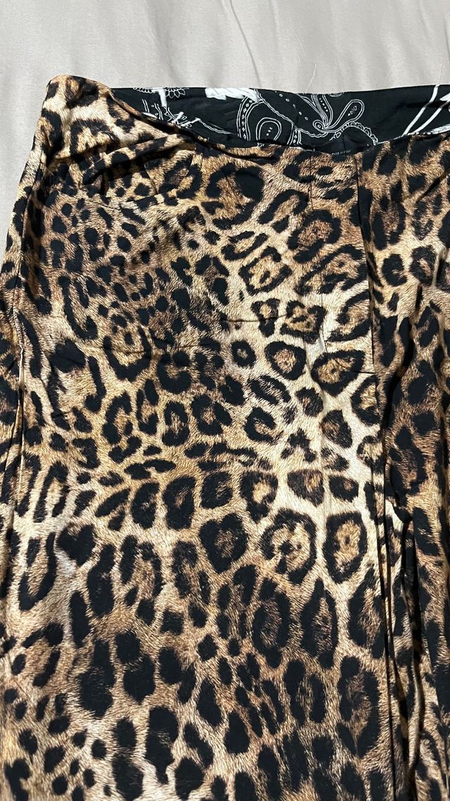 Pantaloni Pinko fantasia leopardata