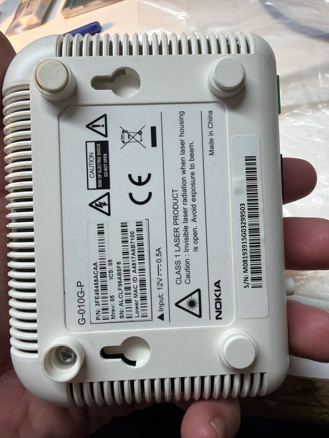 Ont Fibra Óptica Nokia