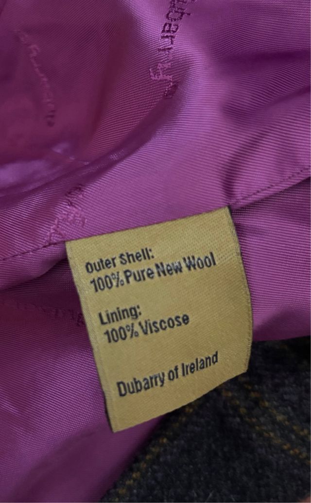 Blazer de lana Dubarry gris/morado T.38