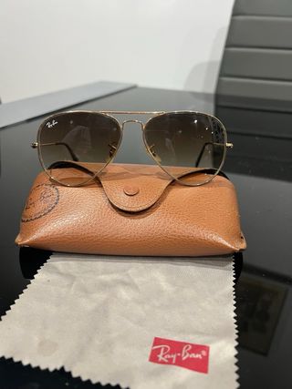 Gafas Ray-Ban Aviator Originales Dorado