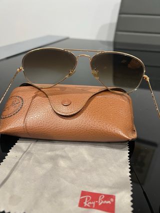 Gafas Ray-Ban Aviator Originales Dorado