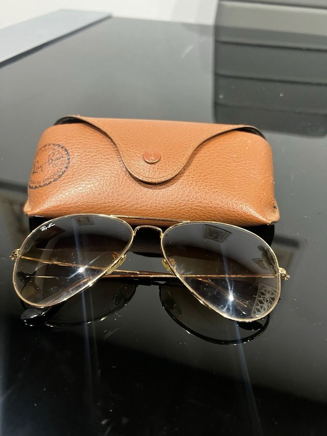 Gafas Ray-Ban Aviator Originales Dorado