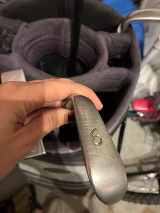 Bolso de golf PING Frontier y palos