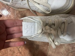 Tenis Adidas Blancos y Grises