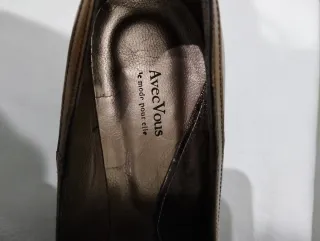 Scarpe décolleté in pelle donna 39