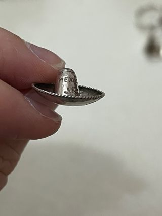 Colgante Plata 925 Sombrero Mexicano