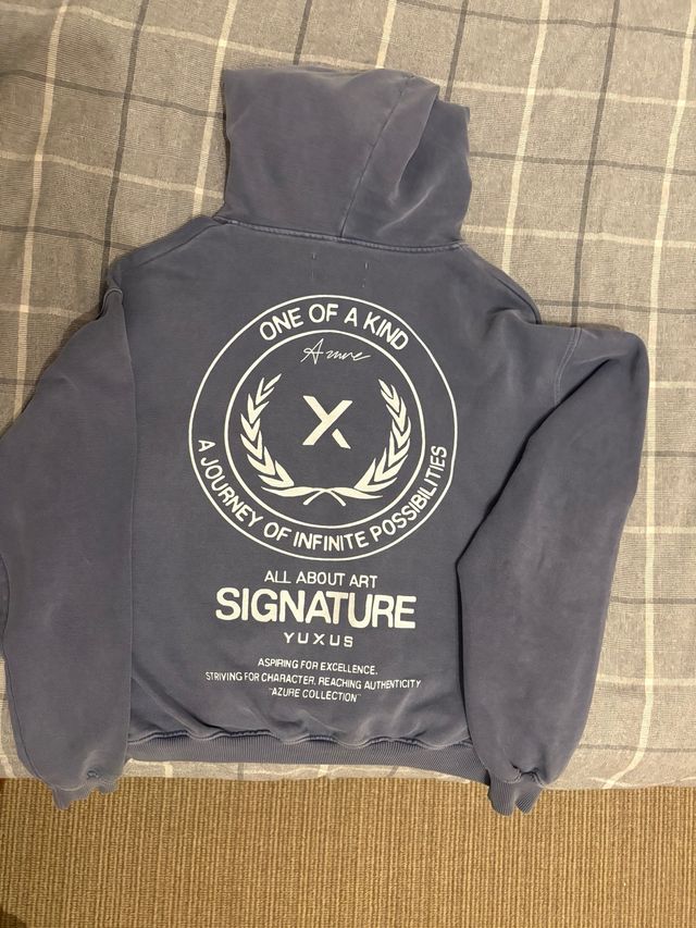 Sudadera YUXUS One of a Kind Azul