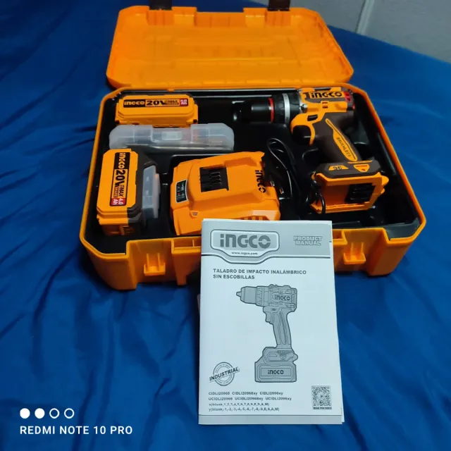 Taladro Percutor Ingco P20S 96Nm Brushless