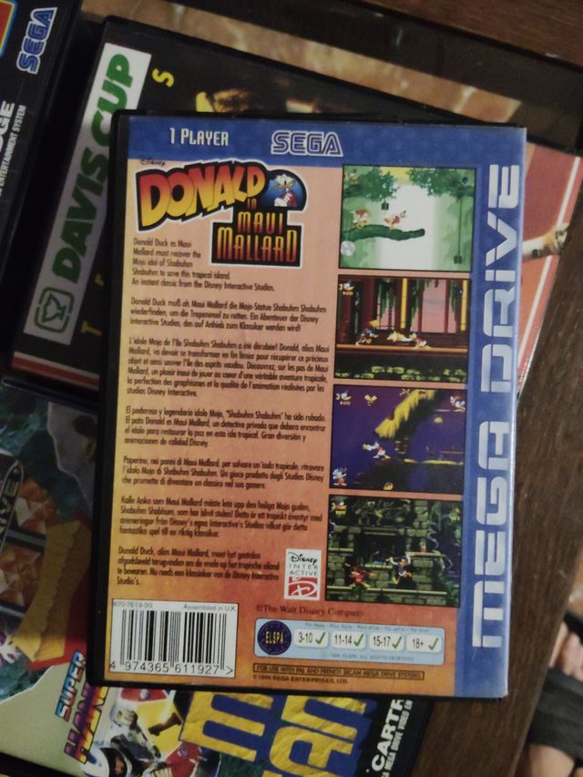 Mega Drive Cartucho 16-BIT