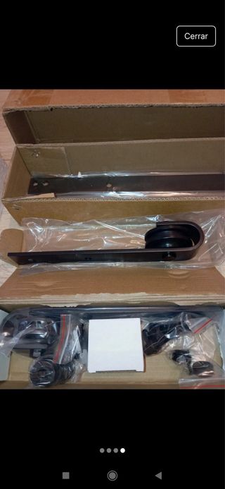 Riel Puerta Corredera 2m